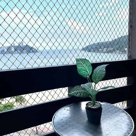 Apartamento Com Vista Ao Mar E Varanda Sao Vicente  Exterior photo