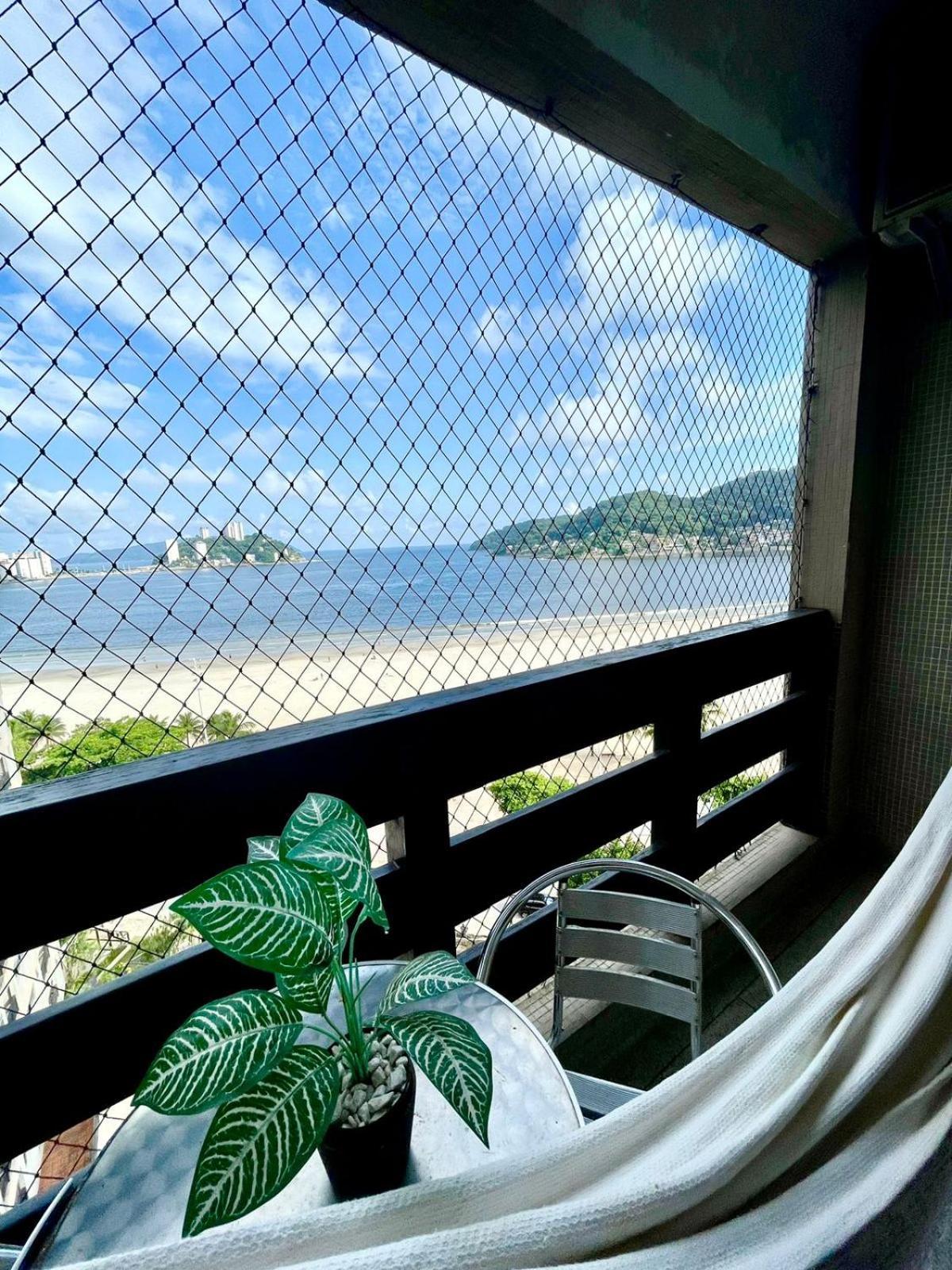 Com Vista Ao Mar E Varanda Sao Vicente (Sao Paulo)